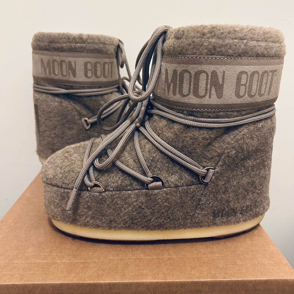 Moonboot icon low felt boots